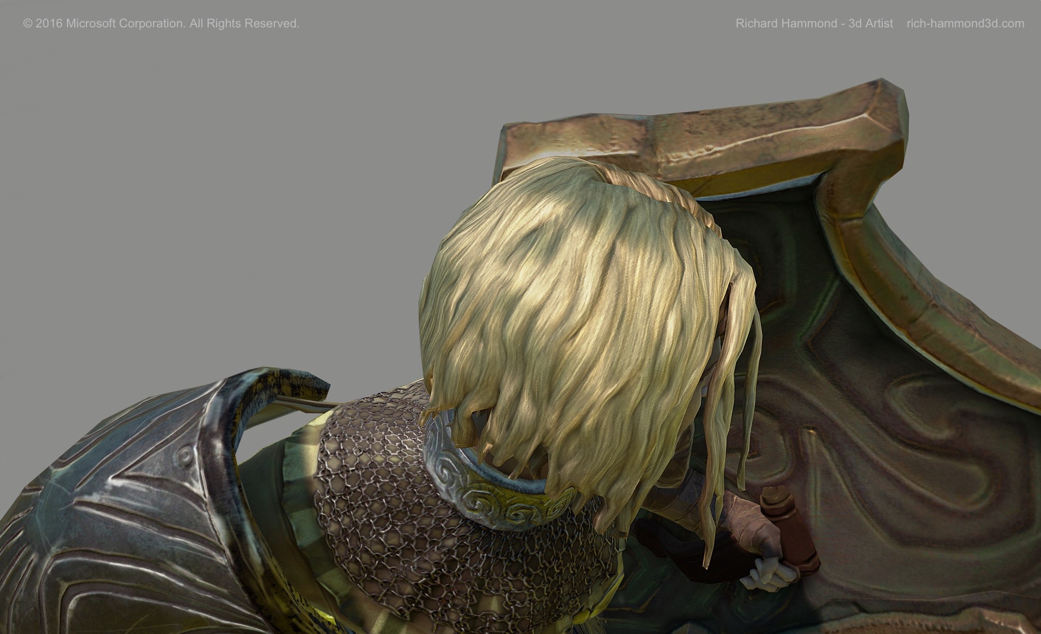 Inga's hair was one of the first.